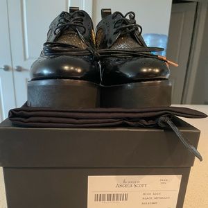 The Office of Angela Scott Miss Lucy—Platform Oxfords